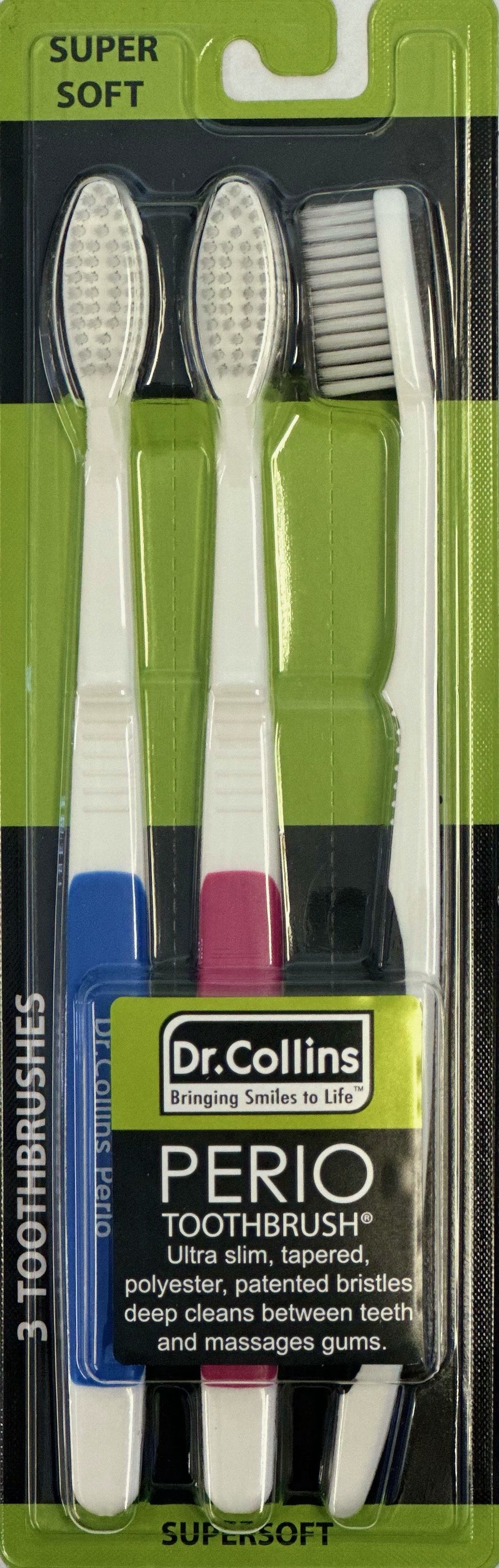 Perio Toothbrush - Dr.Collins, Inc.